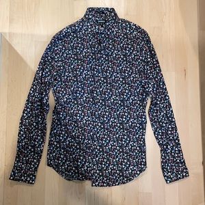 Men’s Express Small Slim Button Down Shirt